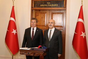 Başbakanı Üstel, Adana Valisi Köşger’i ziyaret etti