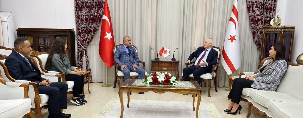 Töre, MHP Burdur Il Başkanı Gültekin Oktay’i kabul etti