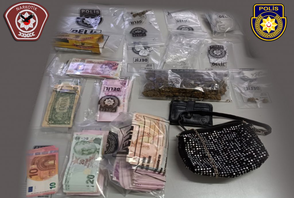 Girne’de uyuşturucu suçundan 6 kişi tutuklandı