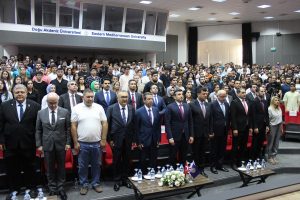 Bayraktar, DAÜ’de söyleşi gerçekleştirdi