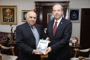 Cumhurbaşkanı Tatar, eski futbolcu Erbay Gönelli’yi kabul etti – BRTK