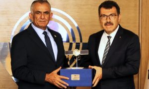 Çavuşoğlu, TÜBİTAK Başkanı Hasan Mandal’ı kabul etti – BRTK