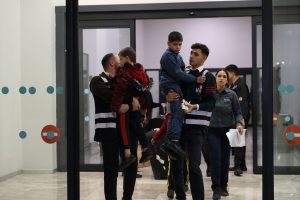 Gazze’den tahliye edilen Türkiye ve KKTC vatandaşları İstanbul’a geldi