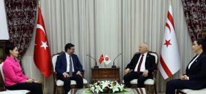 Töre, Kalecik Belediye Başkanı Kalkan’ı kabul etti