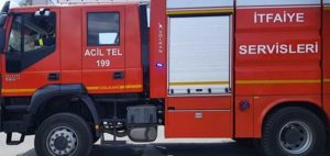 KKTC’de bir haftada toplam 5 yangın ve 21 hususi servis olayı meydana geldi
