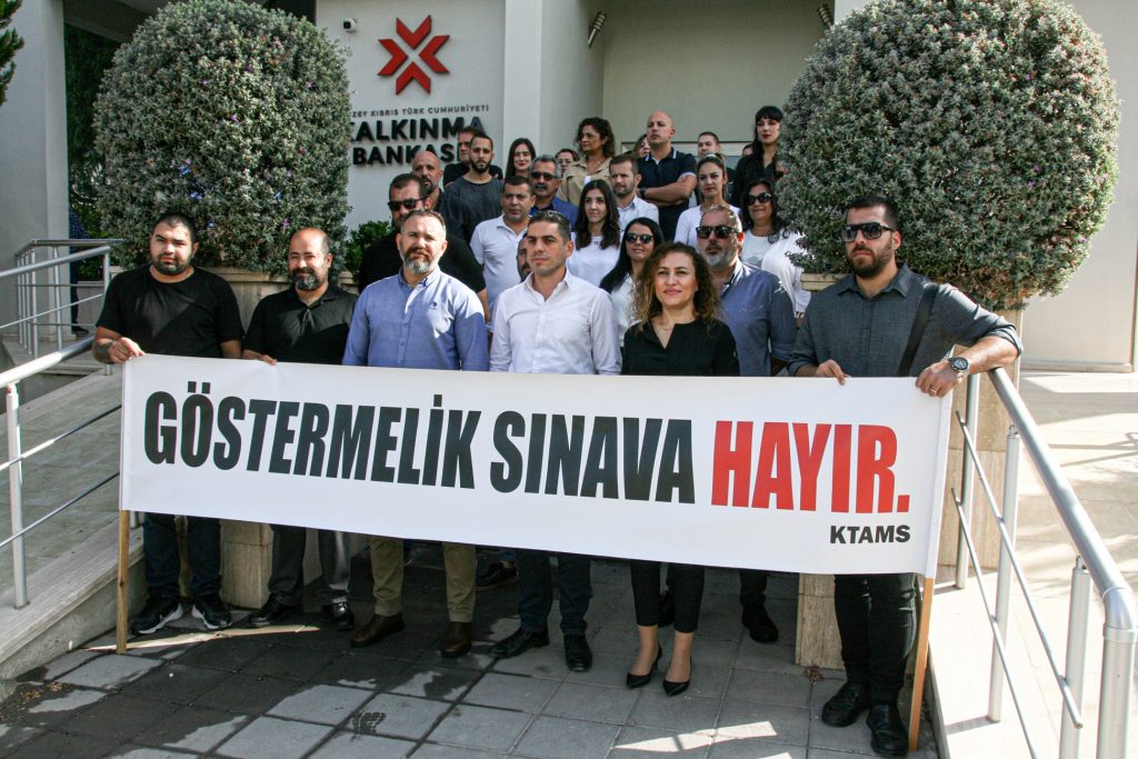 KTAMS, Kalkınma Bankası yönetimini protesto etti
