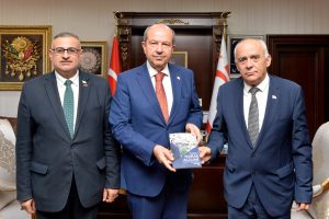 Cumhurbaşkanı Tatar’ın kaleme aldığı ‘Kapalı Maraş Açılımı’ adlı kitap yayınlandı – BRTK