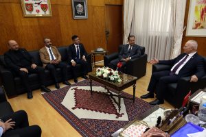 Meclis Başkanı Töre, EMŞAV heyetini kabul etti