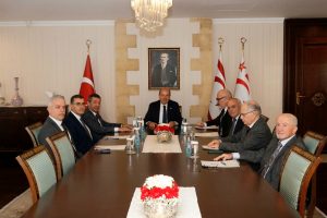 Cumhurbaşkanlığında değerlendirme toplantısı