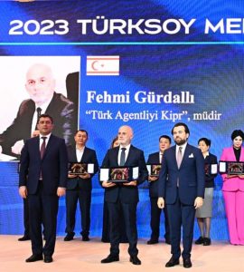 TAK Müdürü Fehmi Gürdallı’ya TÜRKSOY’dan “Basın Ödülü” – BRTK