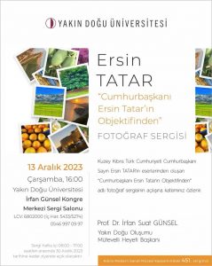 “Cumhurbaşkanı Ersin Tatar’ın Objektifinden” fotoğraf sergisi Çarşamba günü açılıyor – BRTK