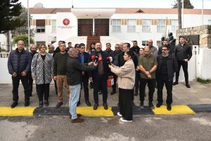 KTAMS, Meclis önünde eylem yaptı, Töre’yi eleştirdi