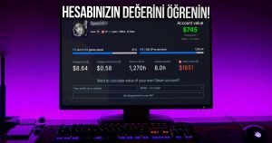 Steam hesabım kaç TL ediyor? Nasıl öğrenirim?