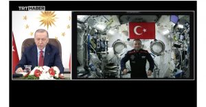 TC Cumhurbaşkanı Erdoğan, ilk Türk astronot Gezeravcı ile görüştü – BRTK
