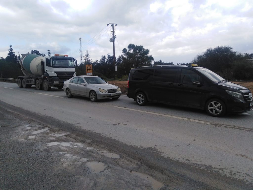 Girne-Tatlısu ana yolunda kaza – BRTK