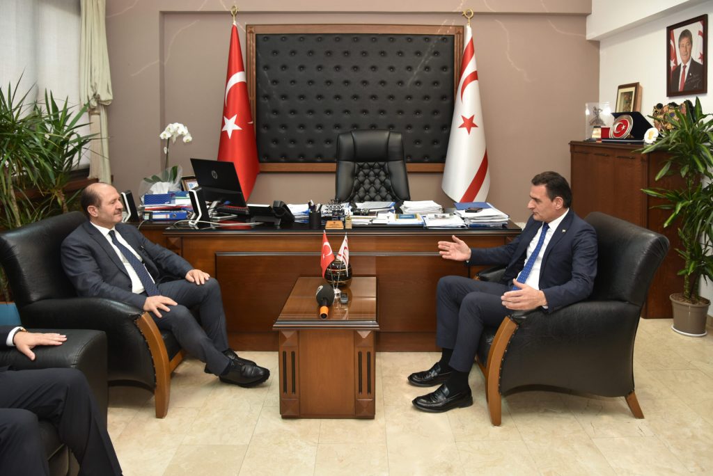 İçişleri Bakanı Dursun Oğuz, TC Adalet Bakan Yardımcısı Ramazan Can’ı kabul etti – BRTK
