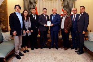 Cumhurbaşkanı Tatar, Kıbrıs Türk Kızılay heyetini kabul etti – BRTK