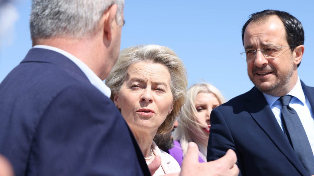 Hristodulidis ve Leyen’den açıklama…Leyen: “Deniz koridorunun pilot çalışması bugün yapılacak”