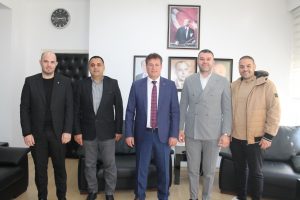 Erhan Arıklı, Motorlu Araç Satıcıları ve İthalatçıları Birliği heyetini kabul etti