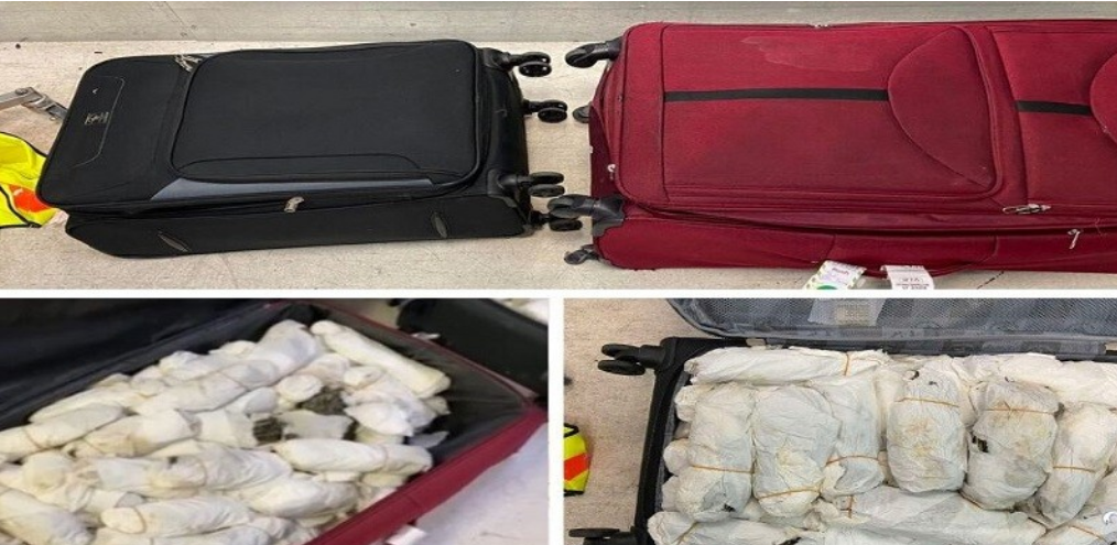 Larnaka Havalimanı’nda yaklaşık 43 kilo uyuşturucu