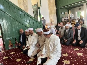 Hala Sultan Tekkesi’ne bayram dolayısıyla ziyaret gerçekleştirildi