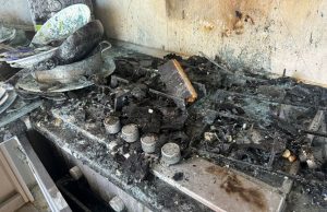 Lefkoşa’da ocakta unutulan tencere yangına neden oldu