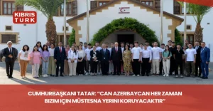 Cumhurbaşkanı Tatar: “Can Azerbaycan her zaman bizim için müstesna yerini koruyacaktır”