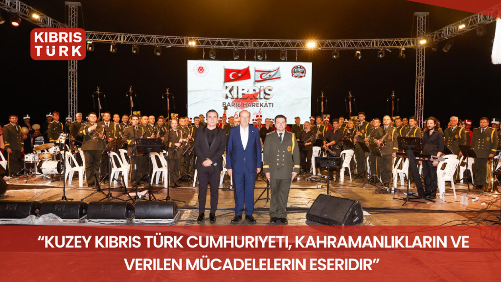 Tatar: “Kuzey Kıbrıs Türk Cumhuriyeti, kahramanlıkların ve verilen mücadelelerin eseridir”