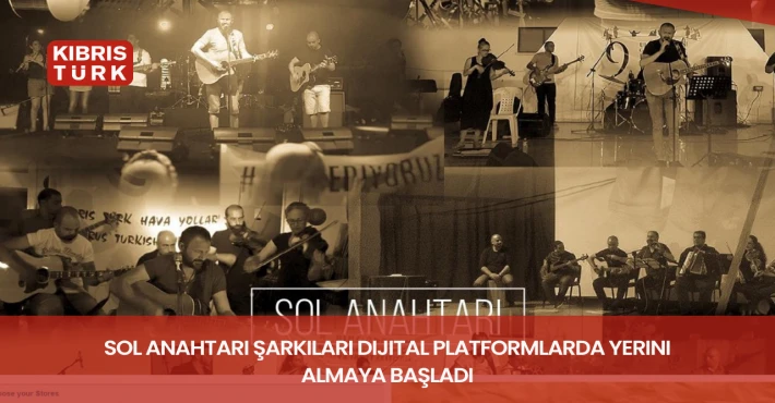 Sol Anahtarı şarkıları dijital platformlarda yerini almaya başladı
