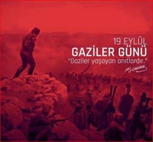 19 Eylül Gaziler Günü nedeniyle Boğaz Şehitliği’nde tören düzenlenecek