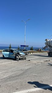 Girne-Tatlısu anayolunda kaza…Kazada ağır yaralanan motosiklet  sürücüsü yaşamını yitirdi