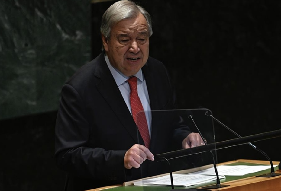 Guterres:Lübnan, İsrail ve dünya halkı, Lübnan’ın yeni bir Gazze olmasını kaldıramaz