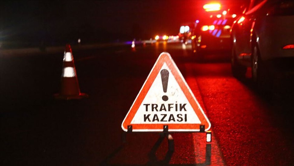 Girne-Lefkoşa ana yolunda trafik kazası… 1 yaralı