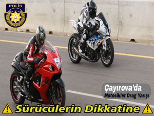İskele-Karpaz ana yolunda pazar günü motosiklet drag yarışları yapılacak