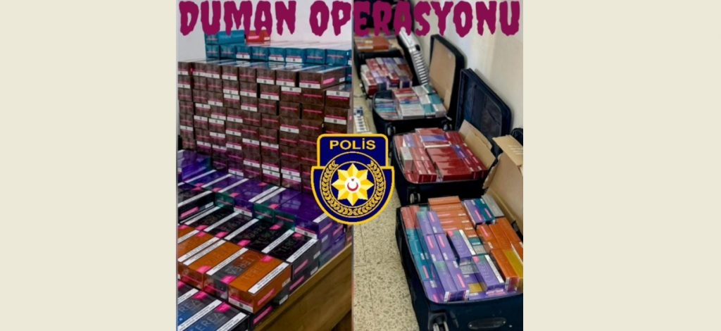 Duman Operasyonu’nda 77,800 paket elektronik sigara tütünü yakalandı!
