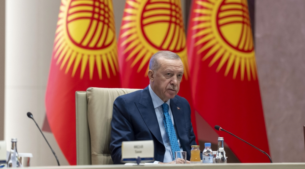 Türkiye Cumhurbaşkanı Erdoğan’dan Kırgızistan’da KKTC çağrısı