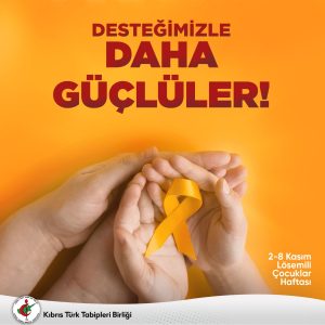 Dr. Sayılı Lösemili Çocuklar Haftası dolayısıyla mesaj yayımladı…”Kan ve kemik iliği bağışı yaparak hastalara umut olabilirsiniz”