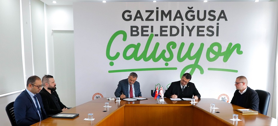 Gazimağusa Belediyesi ile Elektrik Mühendisleri Odası arasında iş birliği protokolü imzalandı