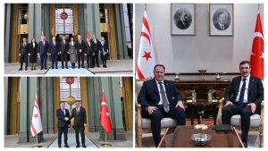 Ziya Öztürkler, Türkiye Cumhurbaşkanı Yardımcısı Cevdet Yılmaz ile görüştü