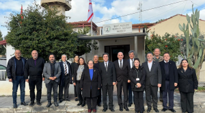 GAÜ heyeti, Şehit Aileleri ve Malül Gaziler Derneği’ni ziyaret etti