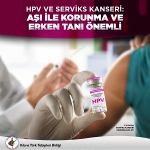 KTTB, HPV aşısının ulusal aşı takvimine eklenip ücretsiz olmasını istedi