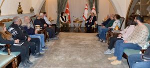 Cumhurbaşkanı Tatar Selimiye Camii’sinin restorasyon ekibini kabul etti