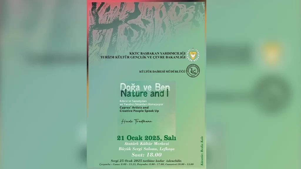 Trautmann’ın “Doğa ve Ben Kıbrıs’ın Sanatçıları ve Yaratıcı İnsanları Konuşuyor” isimli kitabının tanıtımı ve imza günü…