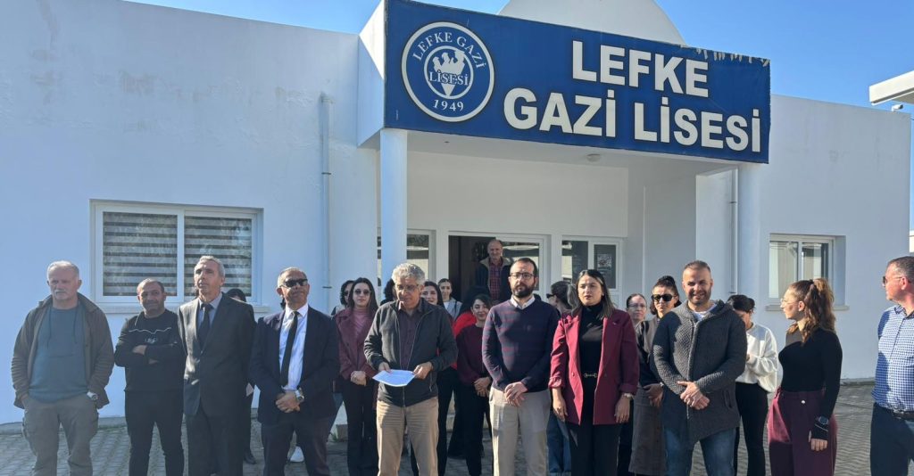 Lefke Gazi Lisesi Okul Aile Birliği, deprem güvenliği konusunda önlem alınmasını istedi