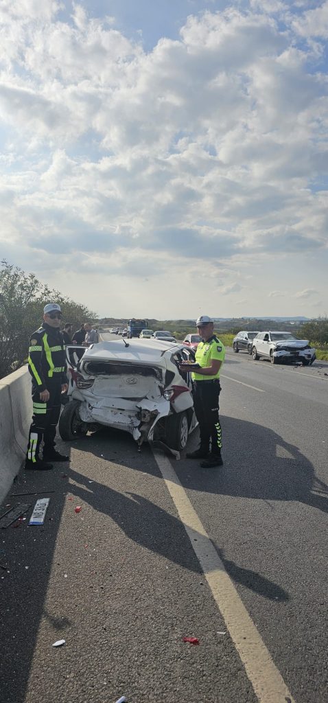 Trafik kazasında 8 yaşındaki yolcu yaralandı