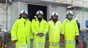 Lefkoşa Türk Belediyesi Acil Müdahale Ekibi yangın eğitimini başarıyla tamamladı