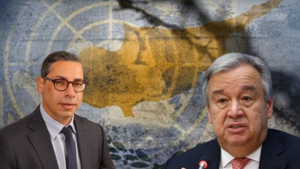 Kombos, Guterres ile görüşmek için New York yolunda!