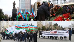 Azerbaycan’da Hocalı Katliamı’nın kurbanları anılıyor