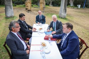 Erhürman ve Doughty görüştü