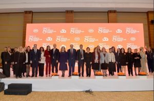 Tatar çifti UBP’nin iftar yemeğine katıldı….Cumhurbaşkanı Tatar: Kıbrıs Türk kadınına güveniyorum